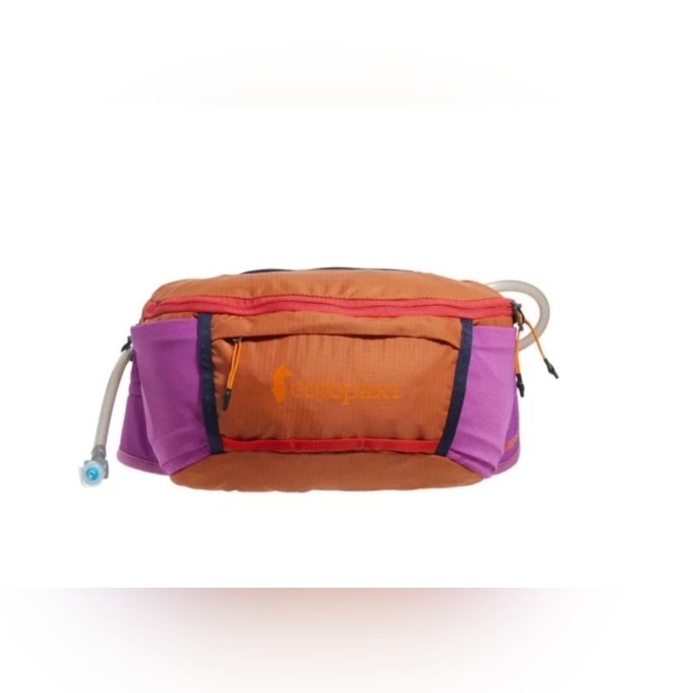Cotopaxi 5L Hydration Waist Pack w/ 68oz Bladder Mezcal Foxglove Hiking Belt